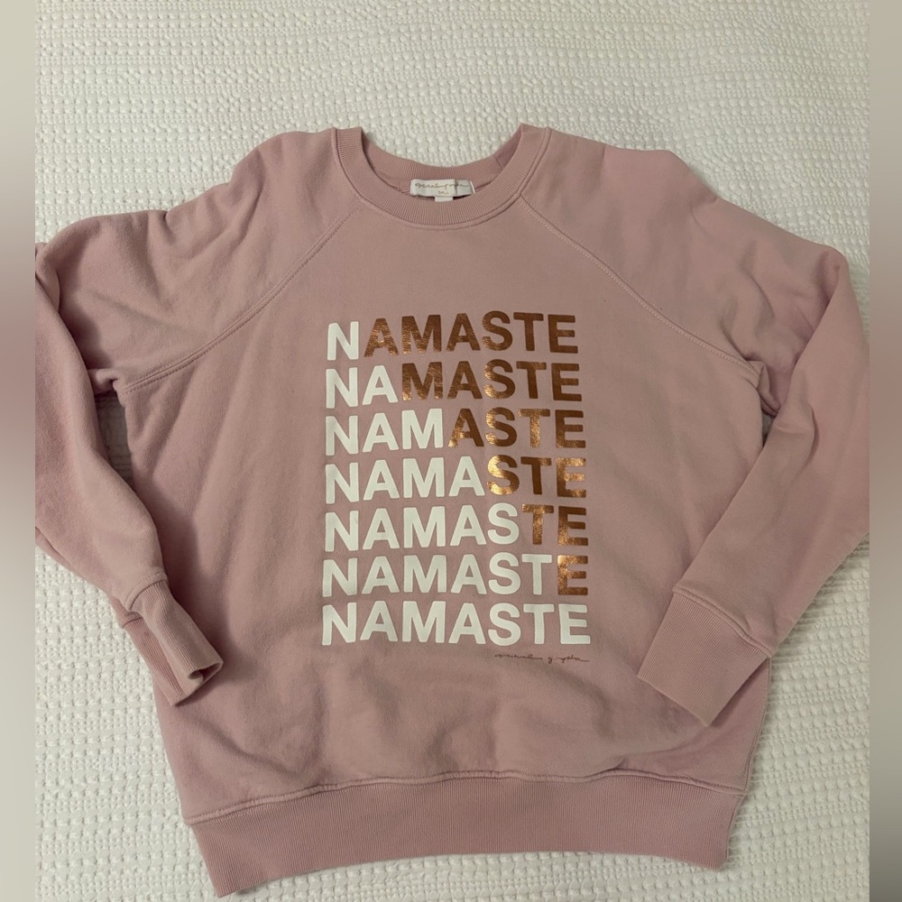 Spiritual Gangster Blush Pink Sweatshirt